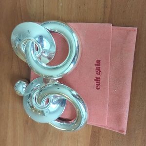 Cult Gaia Silver Sonya Earrings